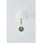 Applique murale 1 lumière en lin Wedgewood 8 "Empire par Mark D. Sikes pour Hudson Valley Lighting-112642879
