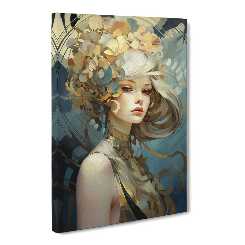Modern Wall Art - Wrapped Canvas, 50cm H x 35cm W x 3cm D
