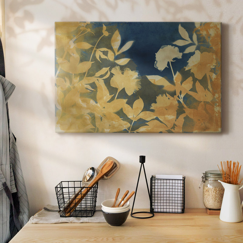 Toile tendue Peony Field-Gallery, H 12 po x l 18 po