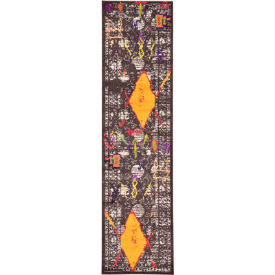 Lonniet Washable Geometric Indoor Rug