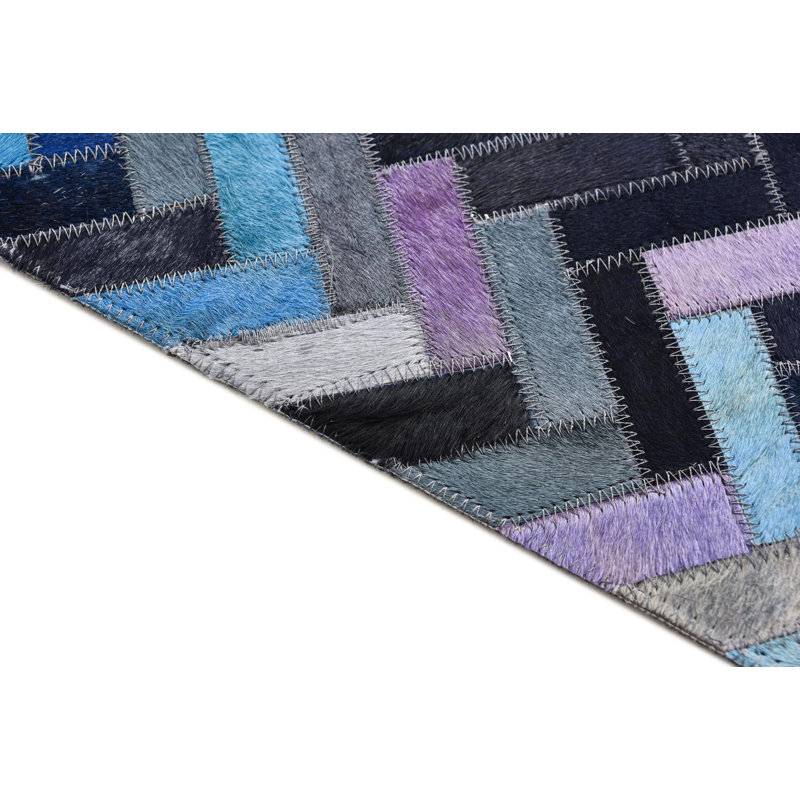Tapis bleu foncé Munford