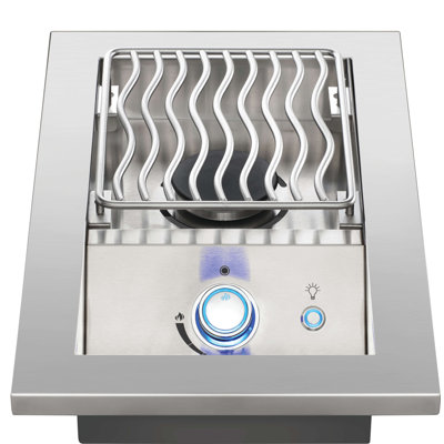 Built-In 700 Series 10"  Single Range Top Burner, Stainless Steel