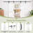 No Assembly Required Panel, Sliding Barn Door White Primed 2-panel Solid Manufactured Wood Closet Pantry Doors with Hardware Kit-135009543-135009542-135009547