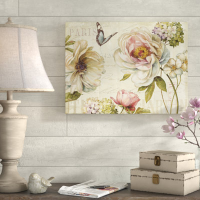 «Marche de Fleurs IV», reproduction d'art sur toile tendue
