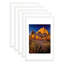 Cadre photo cadre blanc en PVC 14,2 W * 3,1 P * 20,3 H / 7,9 lb, paquet de 5-2036857142