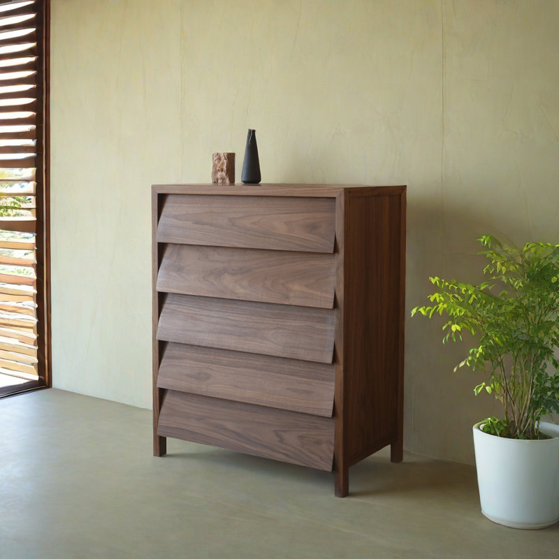 Nordic Retro Style Accent Chest