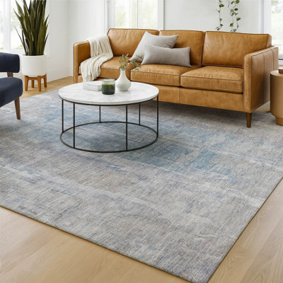 Premium Machine Washable Mayfield AMF2309 Abstract Rug