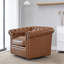 Fauteuil club pivotant Chesterfield-647873501