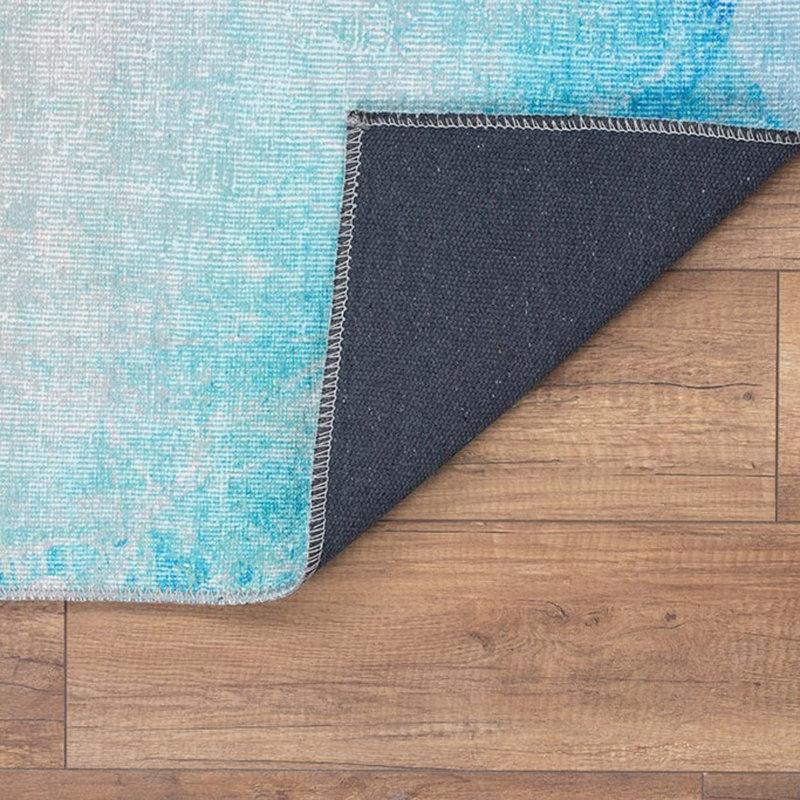 Premium 100% Polyester Area Rug, 6.9 x 10.2 ft | 1850 g/m², 0.2 in Pile Height | Recycled Poly Cotton Underside | Machine Washable at 30°C | Soft, Durable, Eco-Friendly Design for Modern Living Spaces