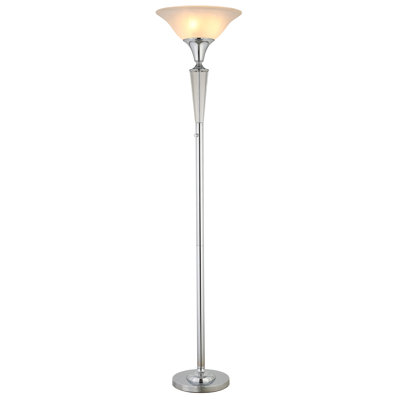Dodds 70'' Chrome Torchiere Floor Lamp