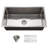 Nouvelle 31'' L Single Bowl Stainless Steel Kitchen Sink