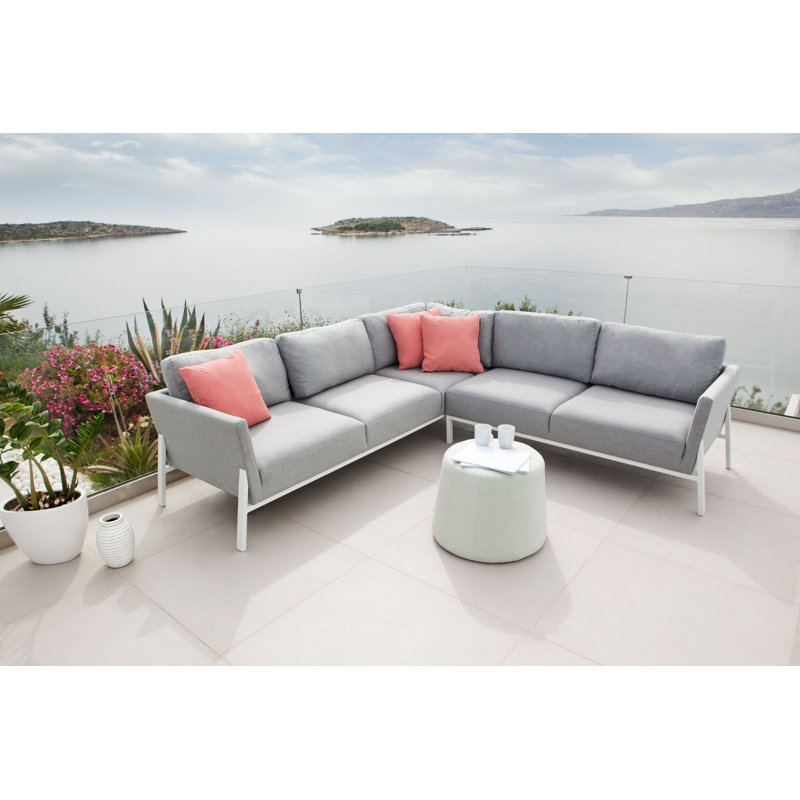 Canapé modulaire Kitsilano, gris argenté