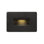 Luna Satin Black Low Voltage Integrated LED Step Light
