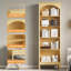 Bibliothèque 71,1 po à 5 niveaux-129604500-129604501