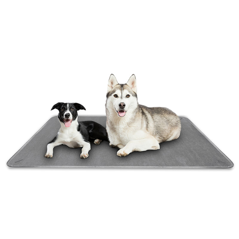 Waterproof Soft Washable Lightweight Dog Blanket Furniture Protector, 82" x 68", Gray