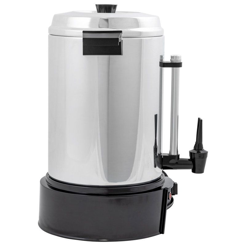 Adcraft 55 Cup Coffee Urn, in Silver