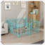 Clôture de parc pour chien robuste en métal pliable avec portes d'intérieur et d'extérieur-1360947035-1360947036