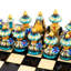 Jeu d'échecs en bois Crak Bukhara