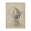 « antique ballerine study i », reproduction d’art sur toile tendue-33418116