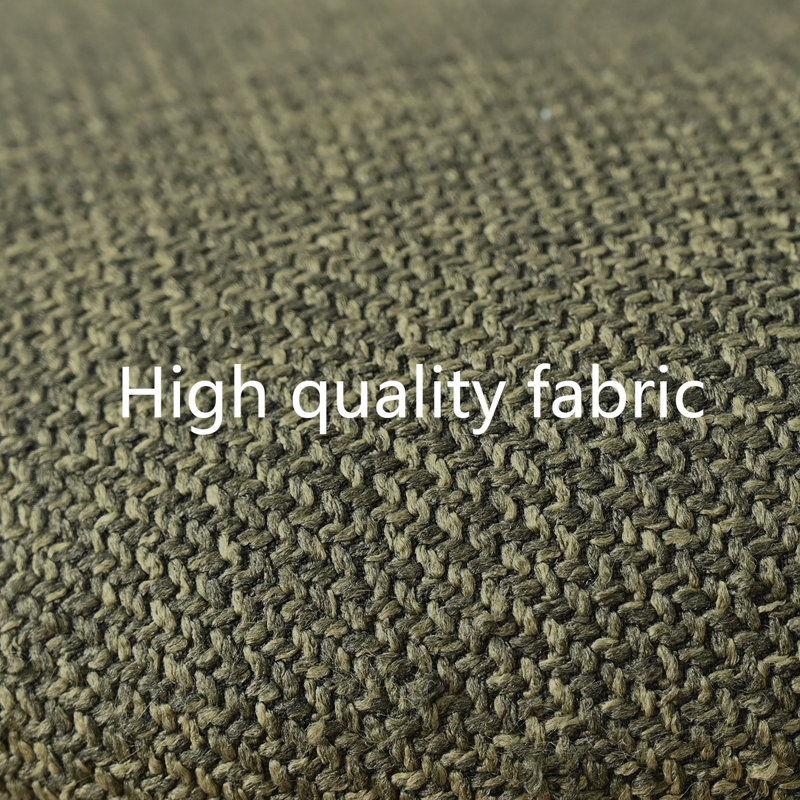 Upholstered Dining Chair With Metal Legs, Green