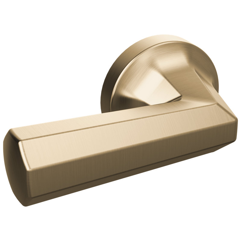 Beauclere Universal Flush Lever, Brilliance Luxe Gold