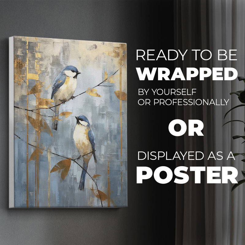 ANIMAUX Series DIXIX - Impression sur toile seulement - NON-CADRE, H 60 po x l 40 po