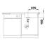 Livit 100 x 50cm Inset Kitchen Sink
