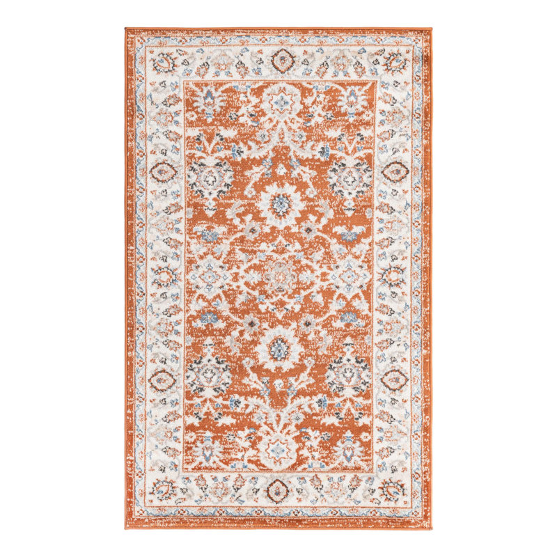 Kyte Floral Indoor Rug, Rectangle 3' x 5'3"