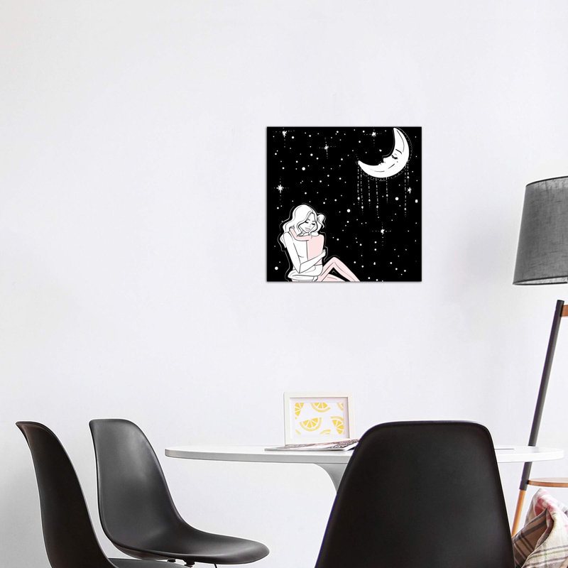 «Soulful II» par Sabina Fenn - impression d'art graphique, Pas de tapis, Toile tendue, H 48 po x l 48 po x 1,5 po
