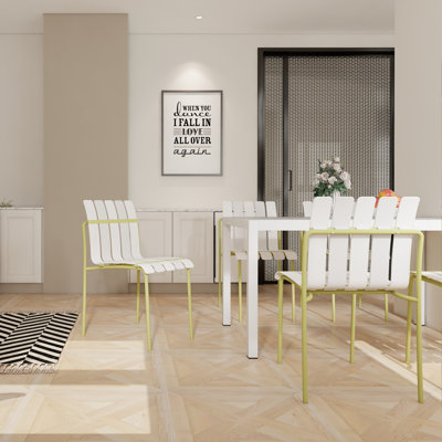 Chaises de salle à manger d'extérieur Alen
