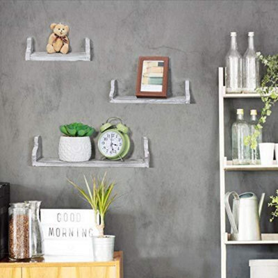 Ensemble de 3 tablettes murales Accalia Nex