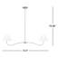 Glinda 2-Light Chandelier