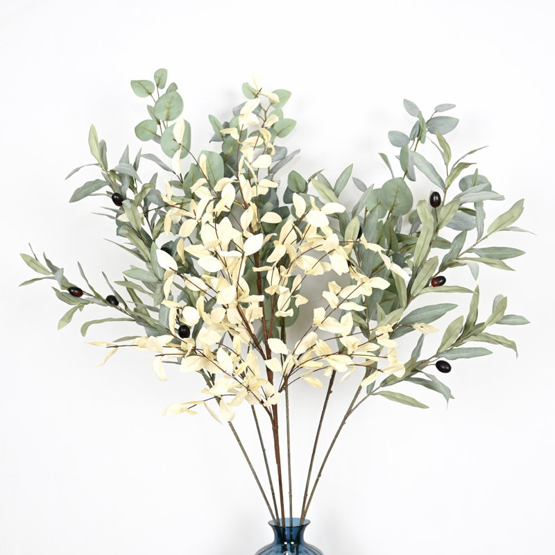 Branche d'eucalyptus artificiel 36 po 36 po