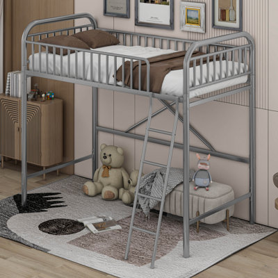 Lit mezzanine simple en acier Anastasius par Isabelle & Max ™