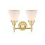 Éclairage pour meuble-lavabo à 2 lumières 17 po Caden Cone-363304685-363304681-276686800