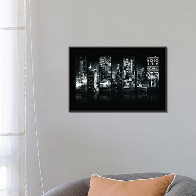 « sept of 7 très b&we vi », reproduction de photo sur toile