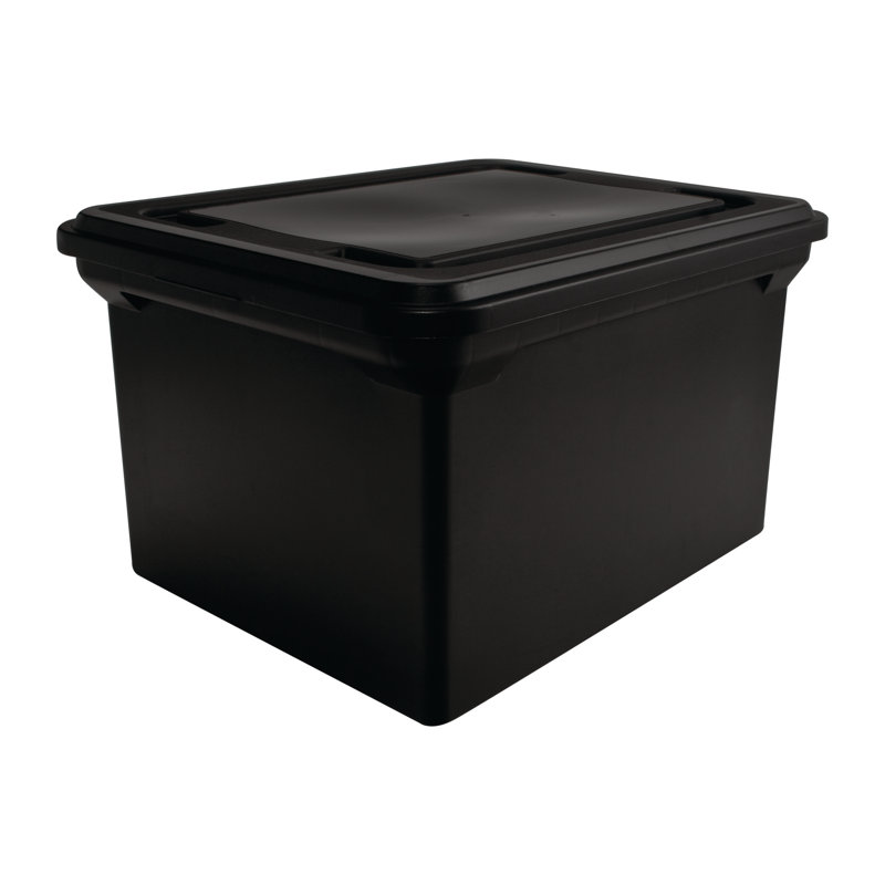 File Tote with Lid