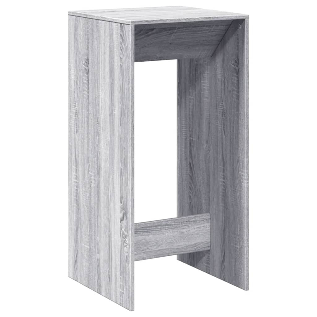 Vidaxl Bar Table Kitchen Pub Table Bistro Table Grey Sonoma Engineered Wood - Image 3
