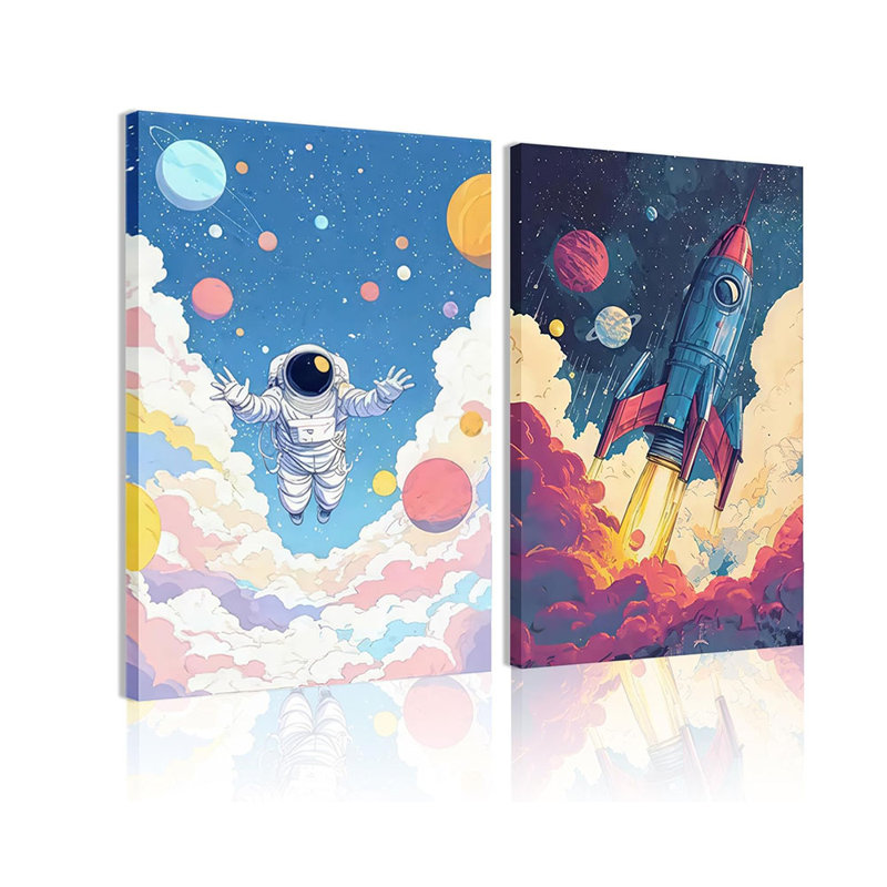 2 Piece Wrapped Canvas Print