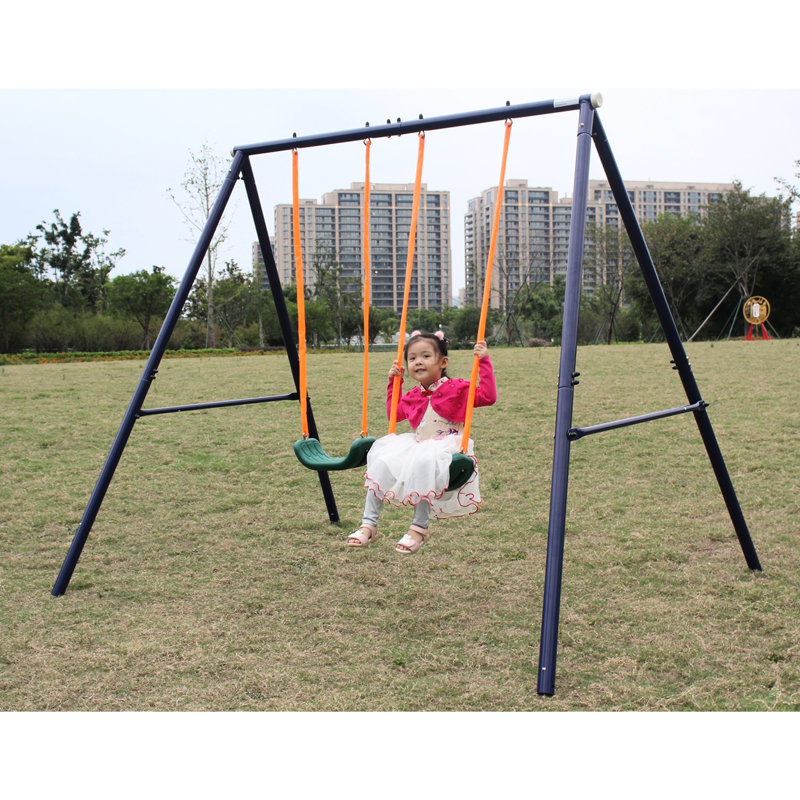 Balançoire S Play - avec aire de jeu confortable pour une chaîne durable