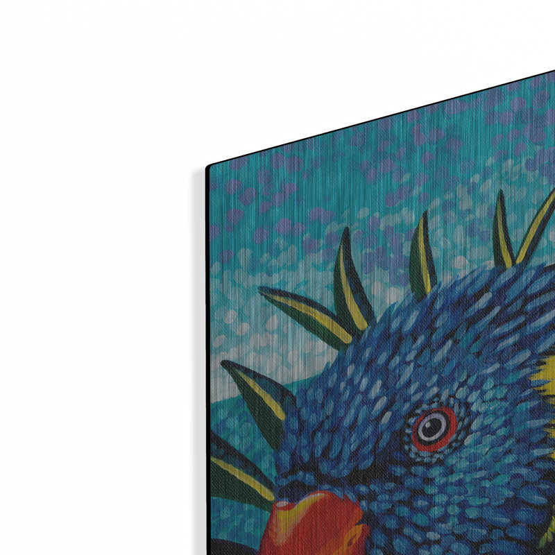 «Birds In Paradise II» par Carolee Vitaletti, H 36 po x l 36 po