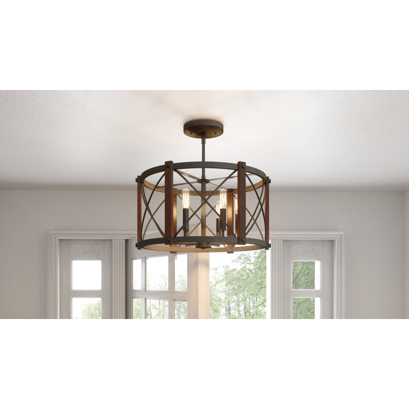 Kafader Semi Flush Mount