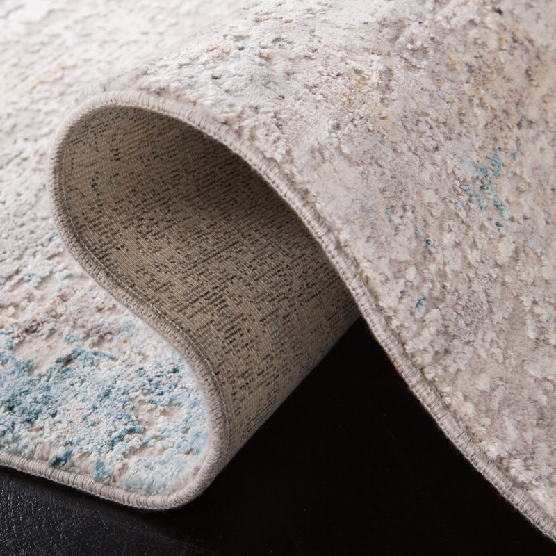 Stonegate Abstract Viscose Area Rug, Rectangle 91 x 152 cm