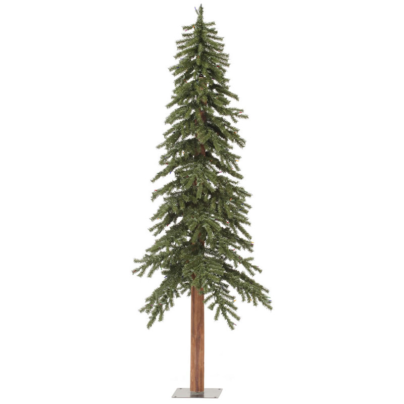 Arbre de Noël pin vert élancé H 6 pi Natural Alpine