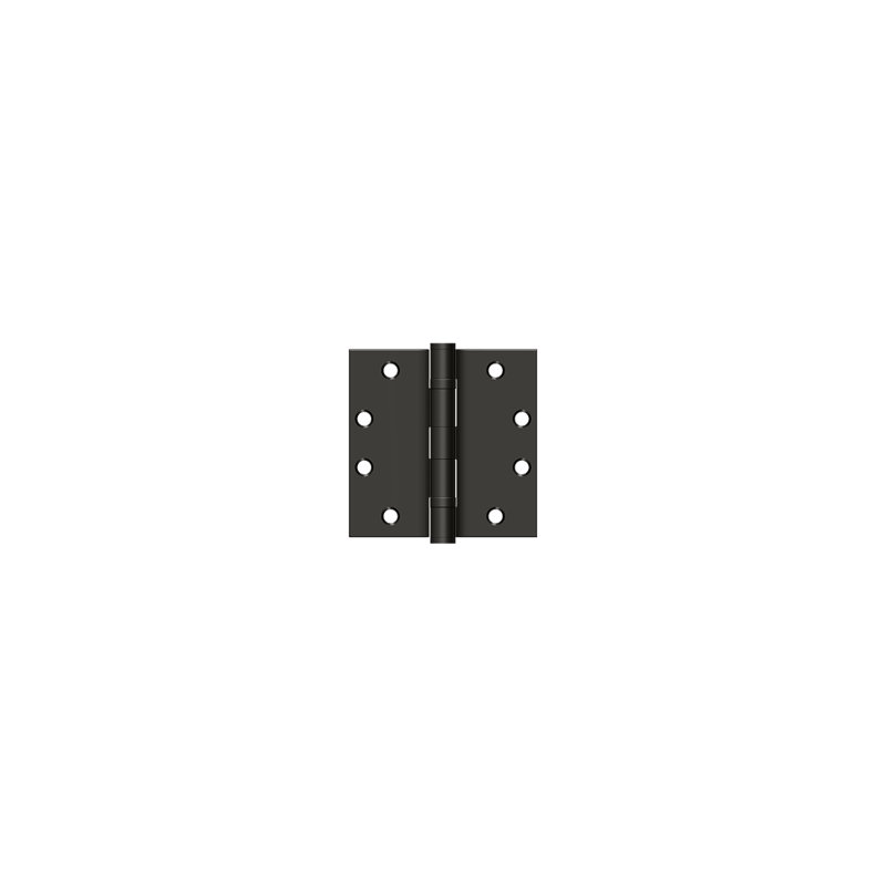 102'' x 102'' Steel Butt Bearing Hinge, Oil-Rubber Bronze