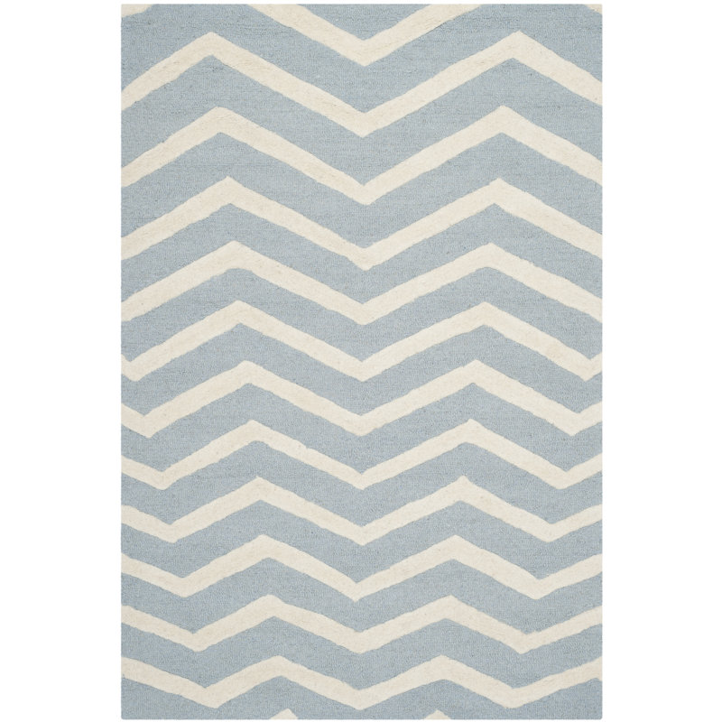 Tapis en laine touffeté à la main Sanyla, Rectangle 2 pi x 3 pi