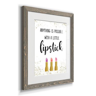 Anything Is Possible - Picture Frame Textual Art Print on Paper -  Gemma Violet, 824D5DA24BC64B37ACD8238E686C949E