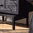 Black Solid Wood Display Cases