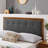 Draper Tufted Fabric and Wood Headboard-918148074-918148079