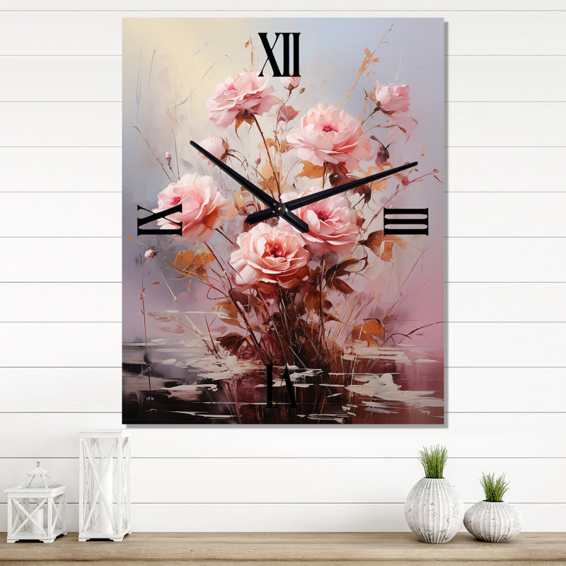 Jerom - Floral Wall Clocks, Grand